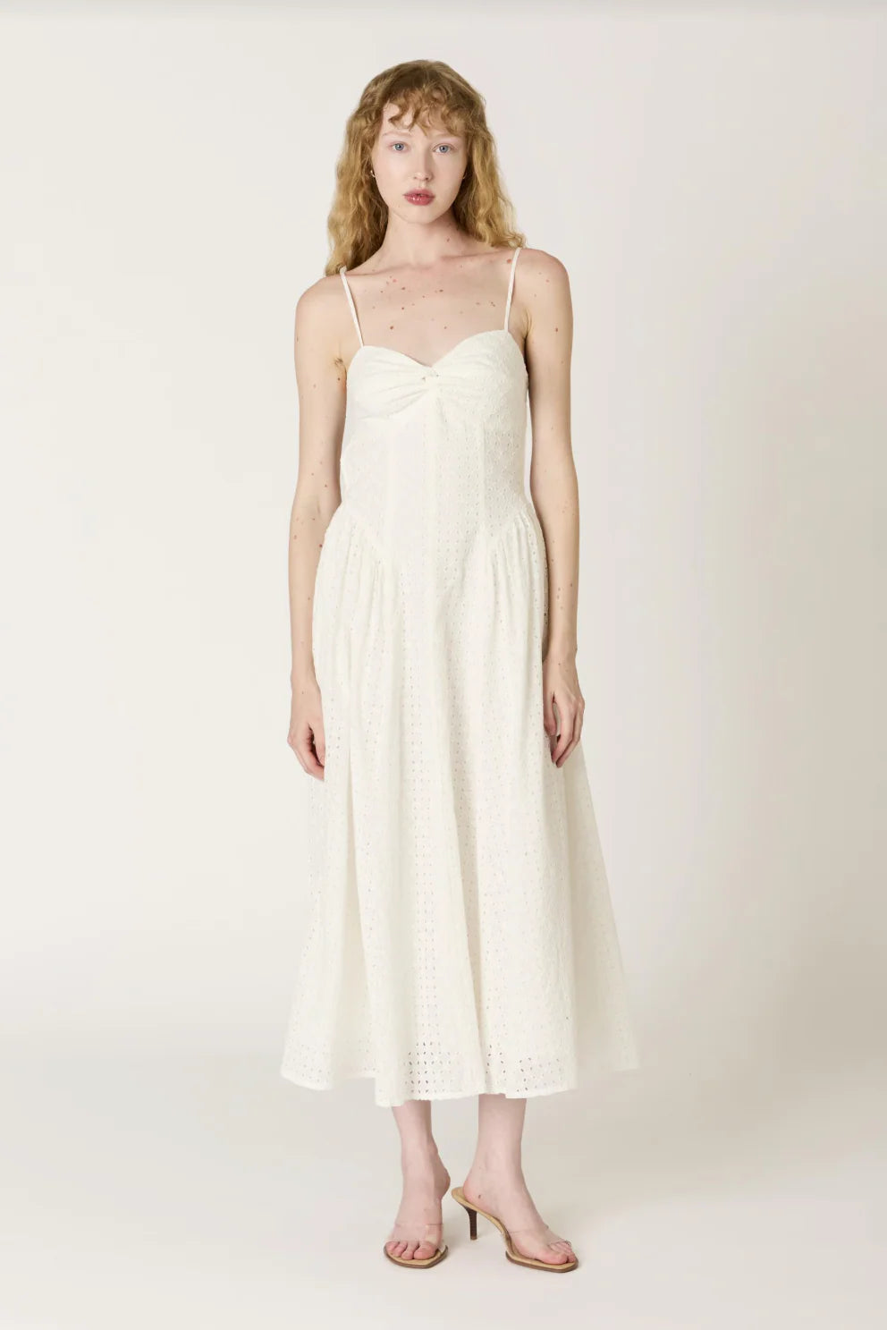 Destene Dress - White