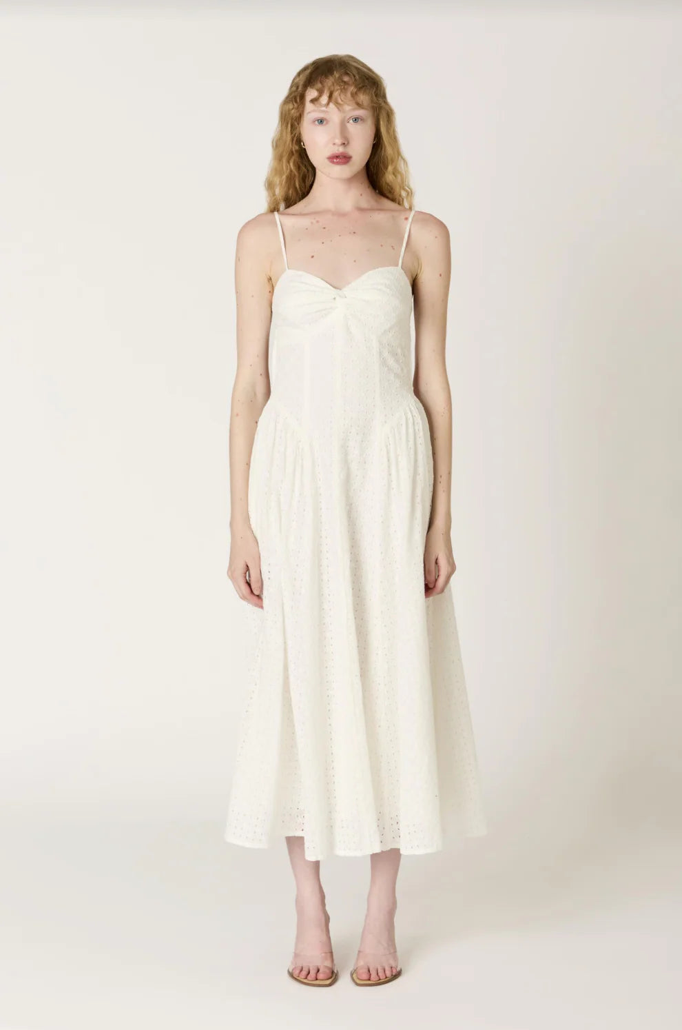 Destene Dress - White