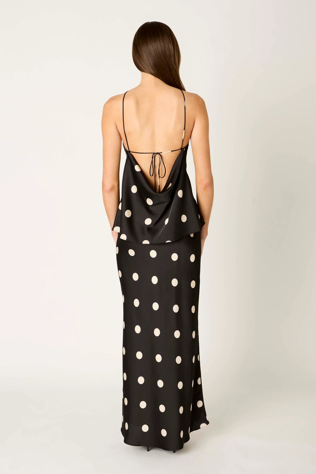 Natalia Dot Maxi Skirt