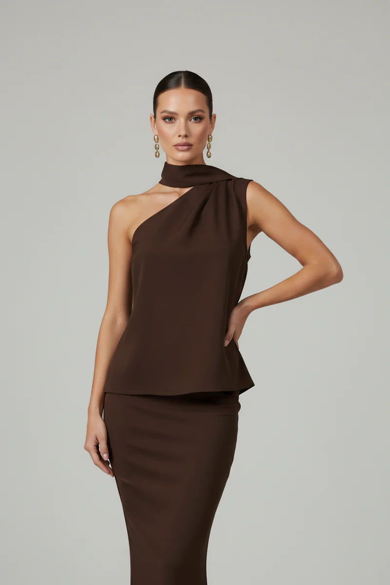 Elma Tie Neck Top