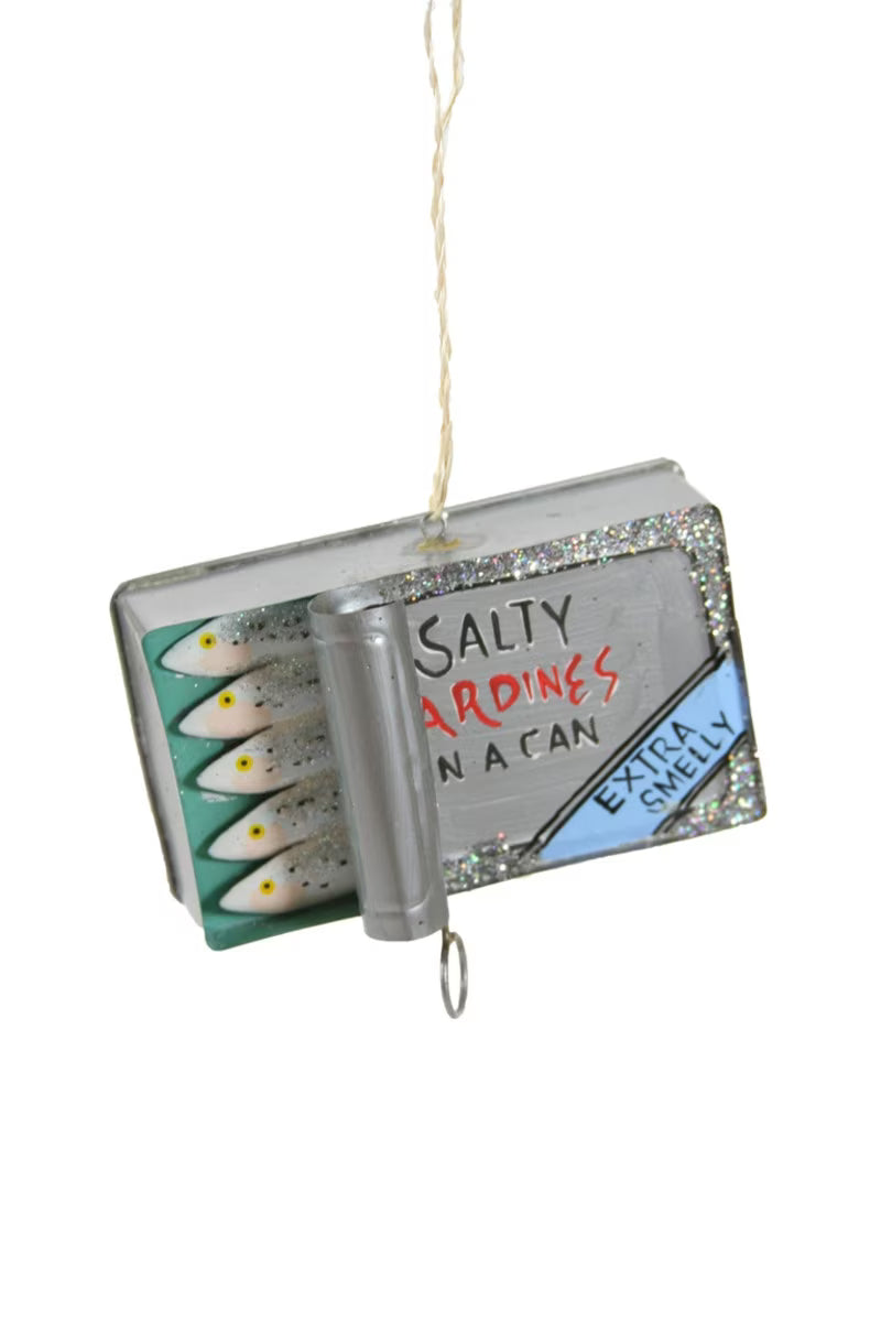 Sardines Metal Ornament