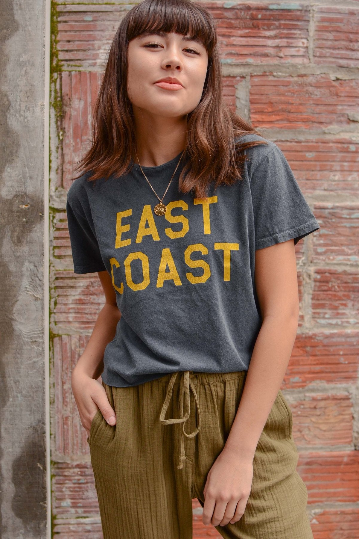 East Coast Graphic Tee - Black