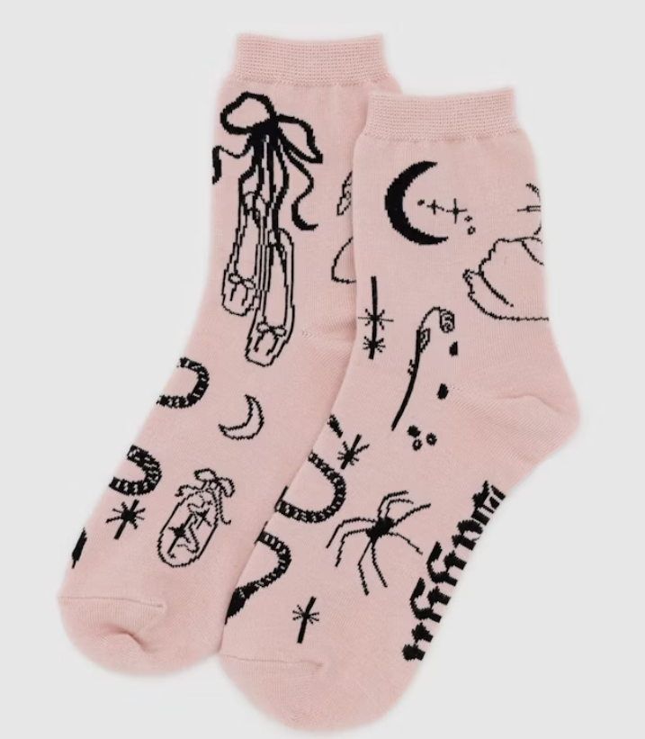 Crew Socks- Ballet Icons