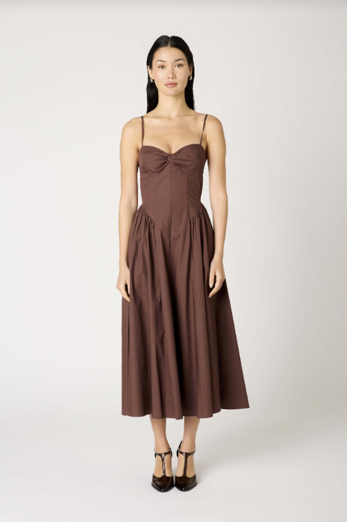 Destene Dress - Chocolate