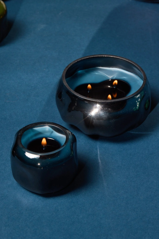 Basalt 10 oz Candle - Rosewater Santal