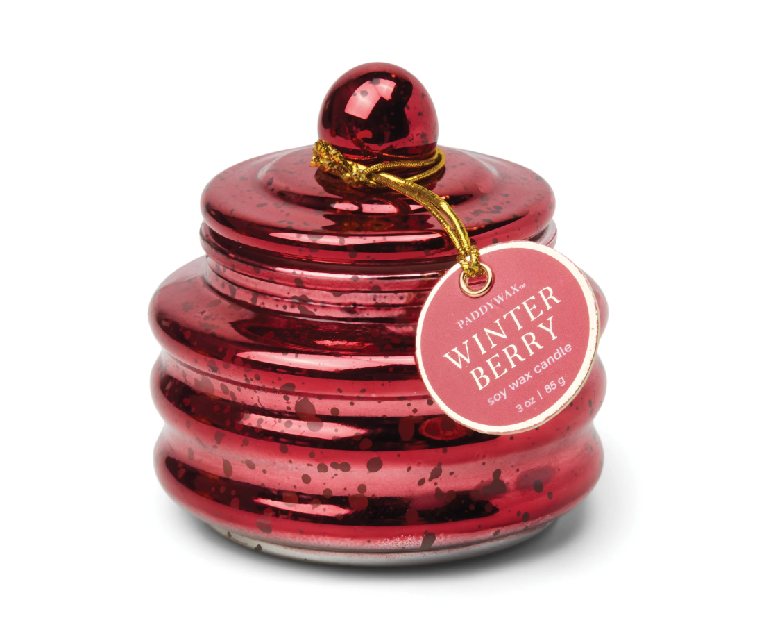 Winter Berry Mercury Beam Red 3oz Candle