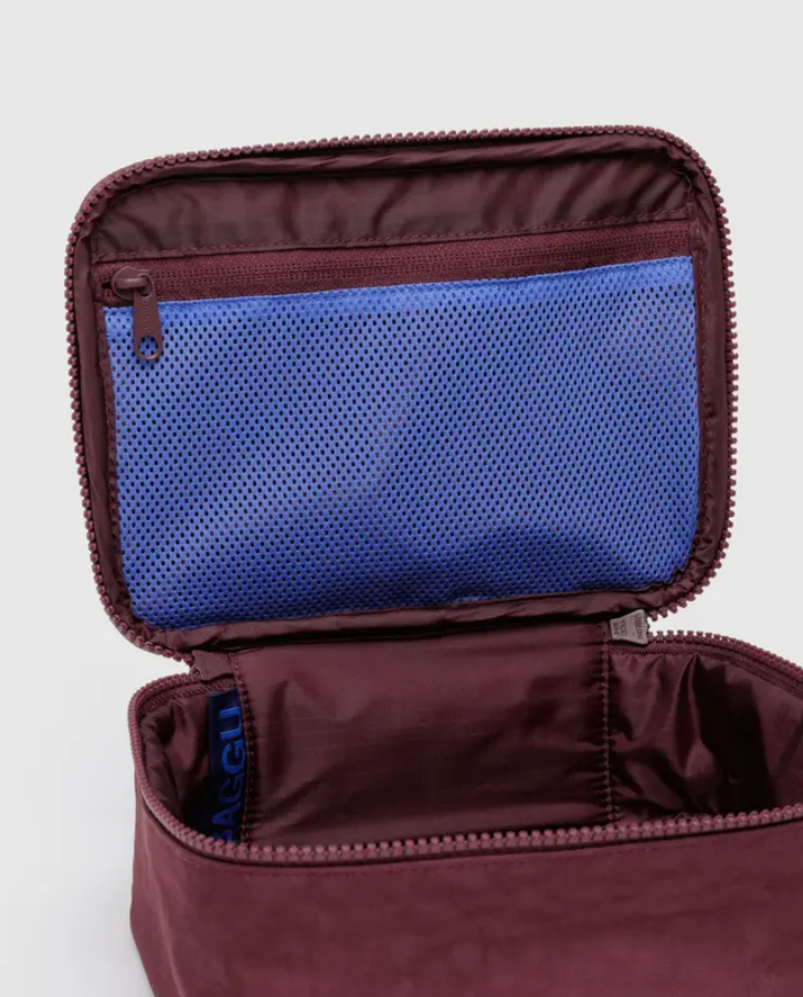 Small Cosmetic Case - Mahogany