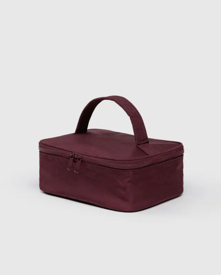 Small Cosmetic Case - Mahogany