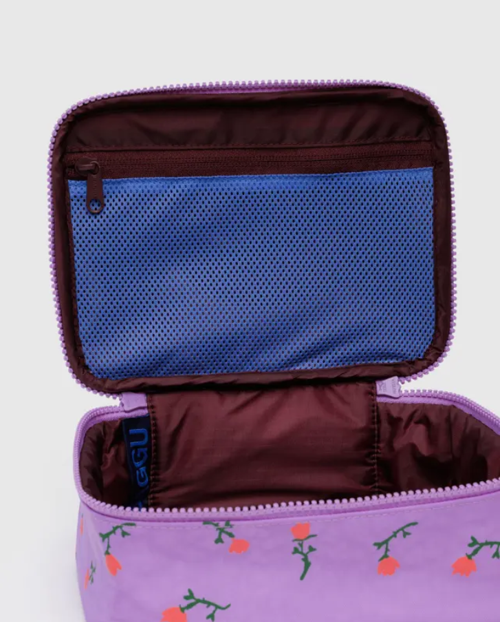 Small Cosmetic Case - Painted Wildflower