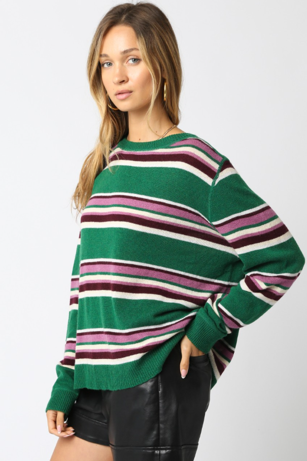 Vale Stripe Sweater