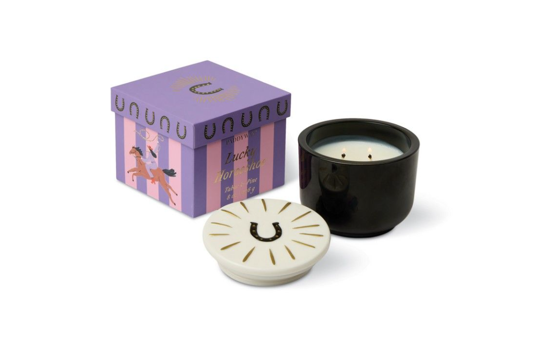 Charmed Horseshoe Lid - Tabac & Pine