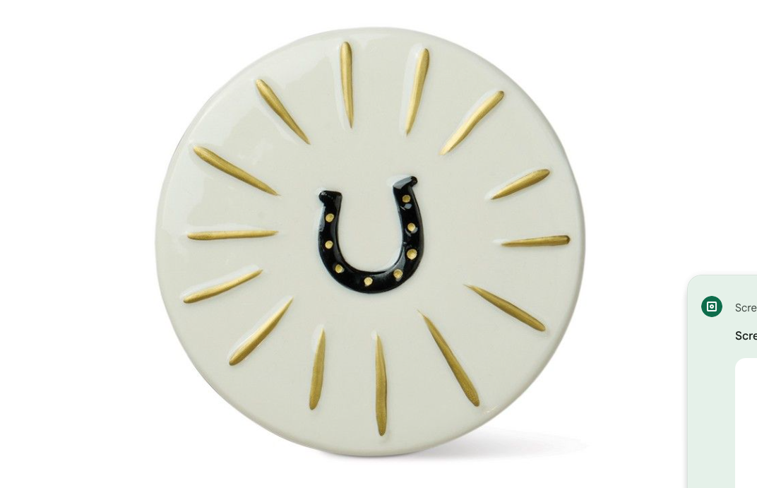 Charmed Horseshoe Lid - Tabac & Pine