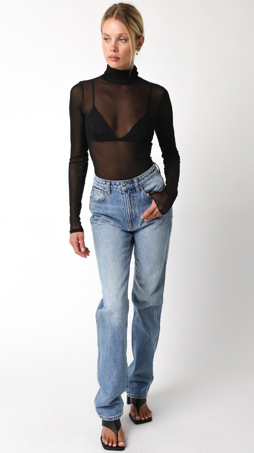 Ivy Mesh Top