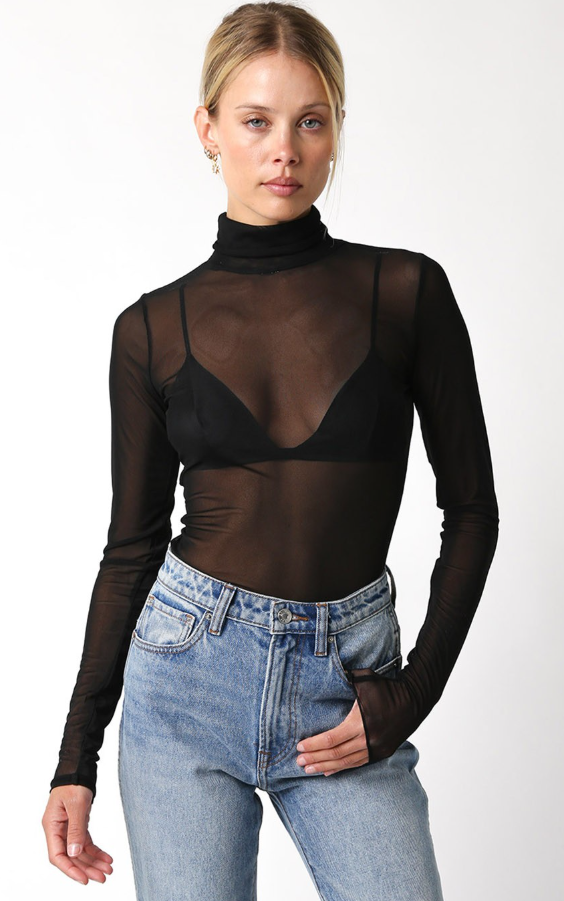 Ivy Mesh Top