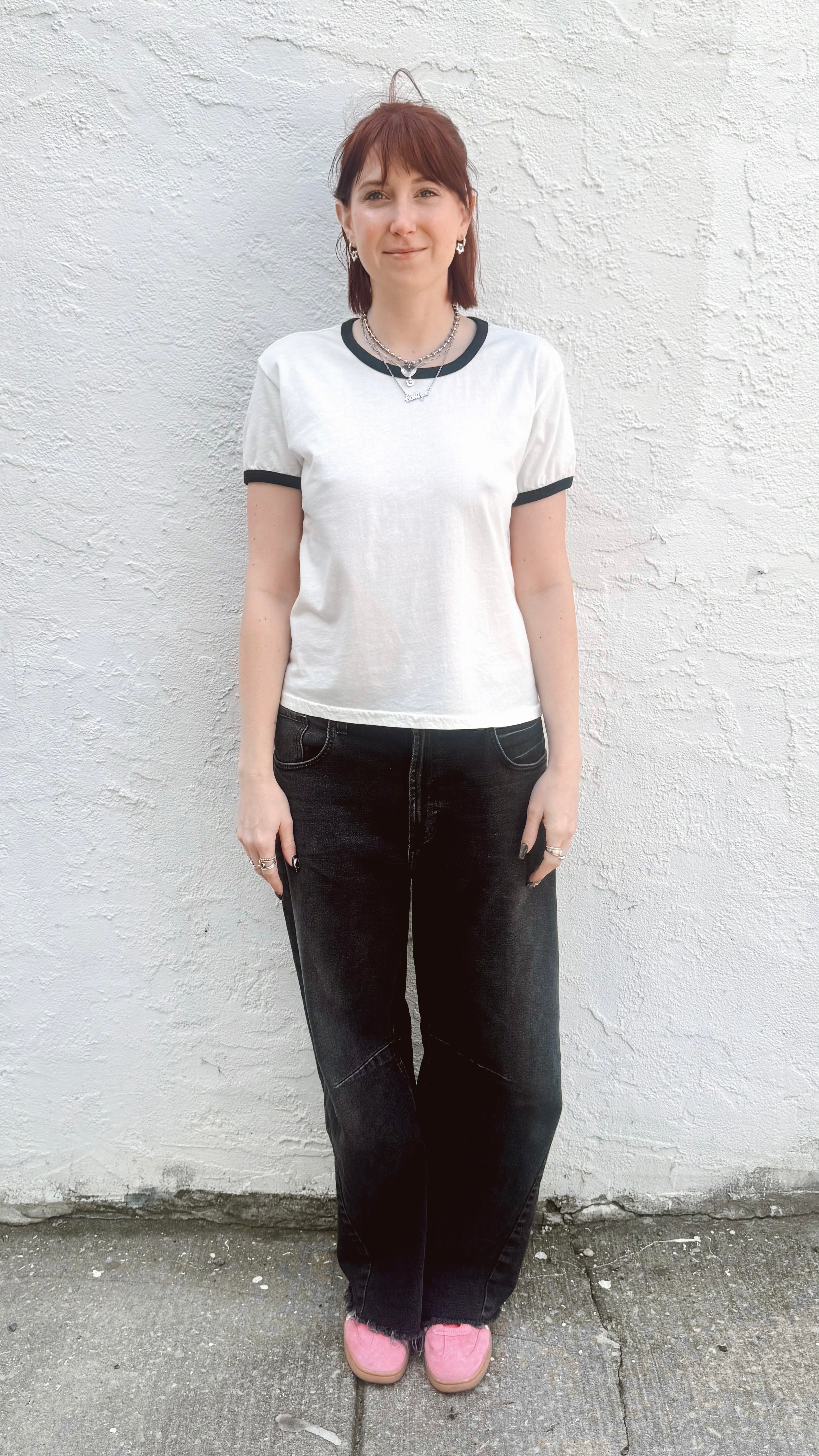 Vintage Ringer Tee - Black