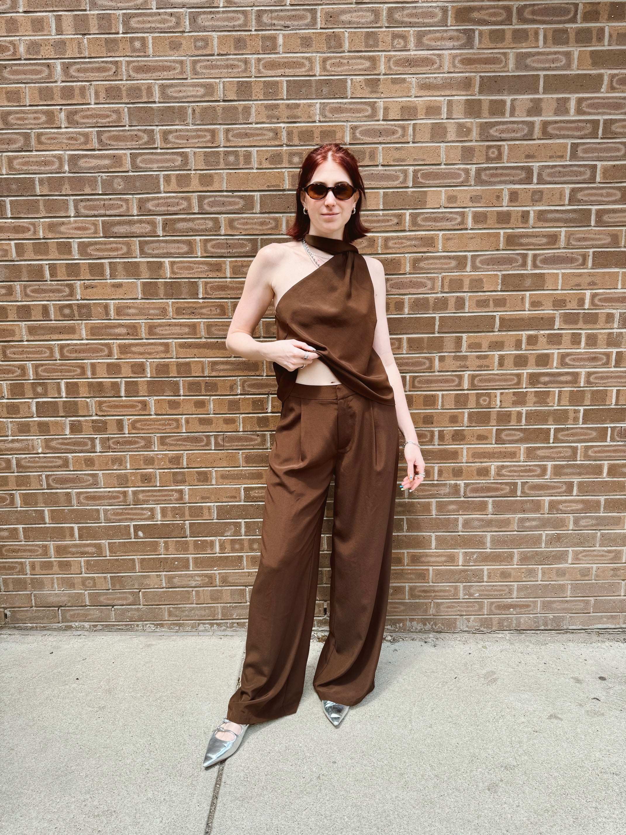 Elma Tie Neck Top