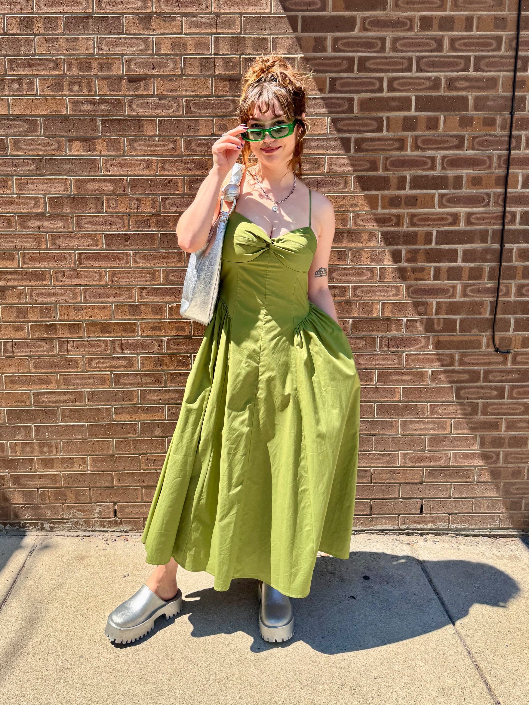 Destene Dress - Olive
