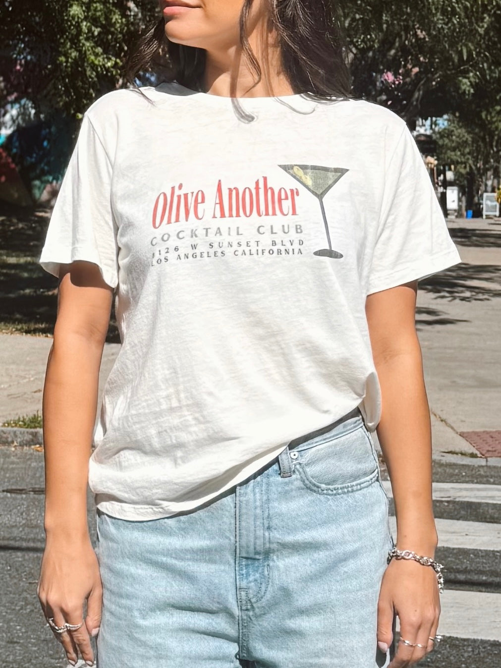 Olive Another Cocktail Graphic Tee