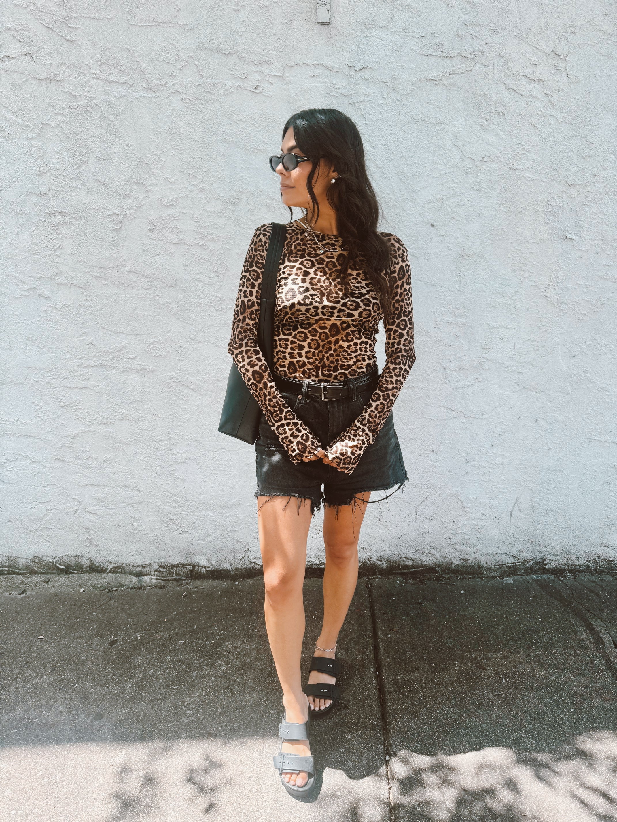 Leopard Fox Top