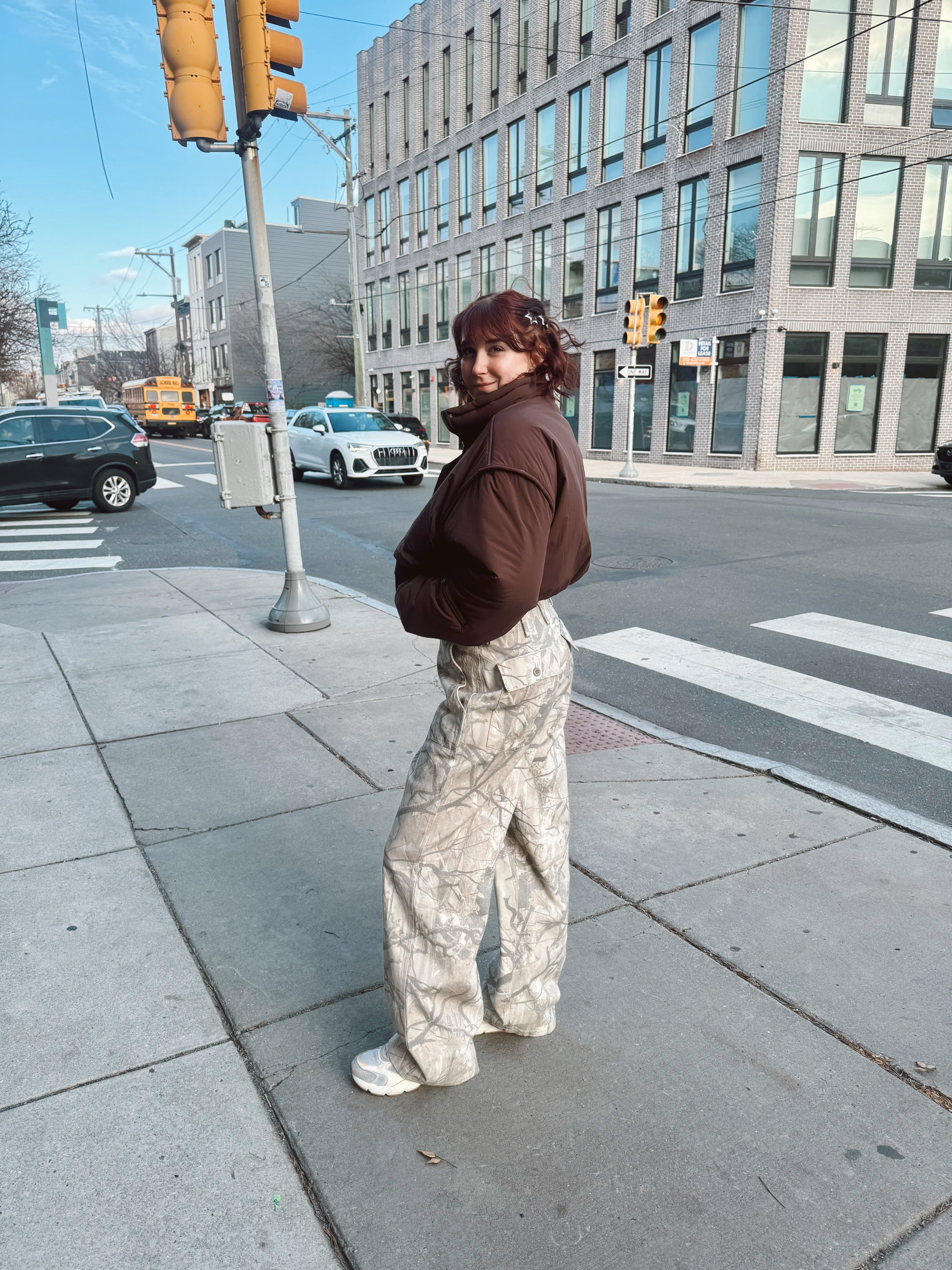 Woodland Camo Baggy Pants