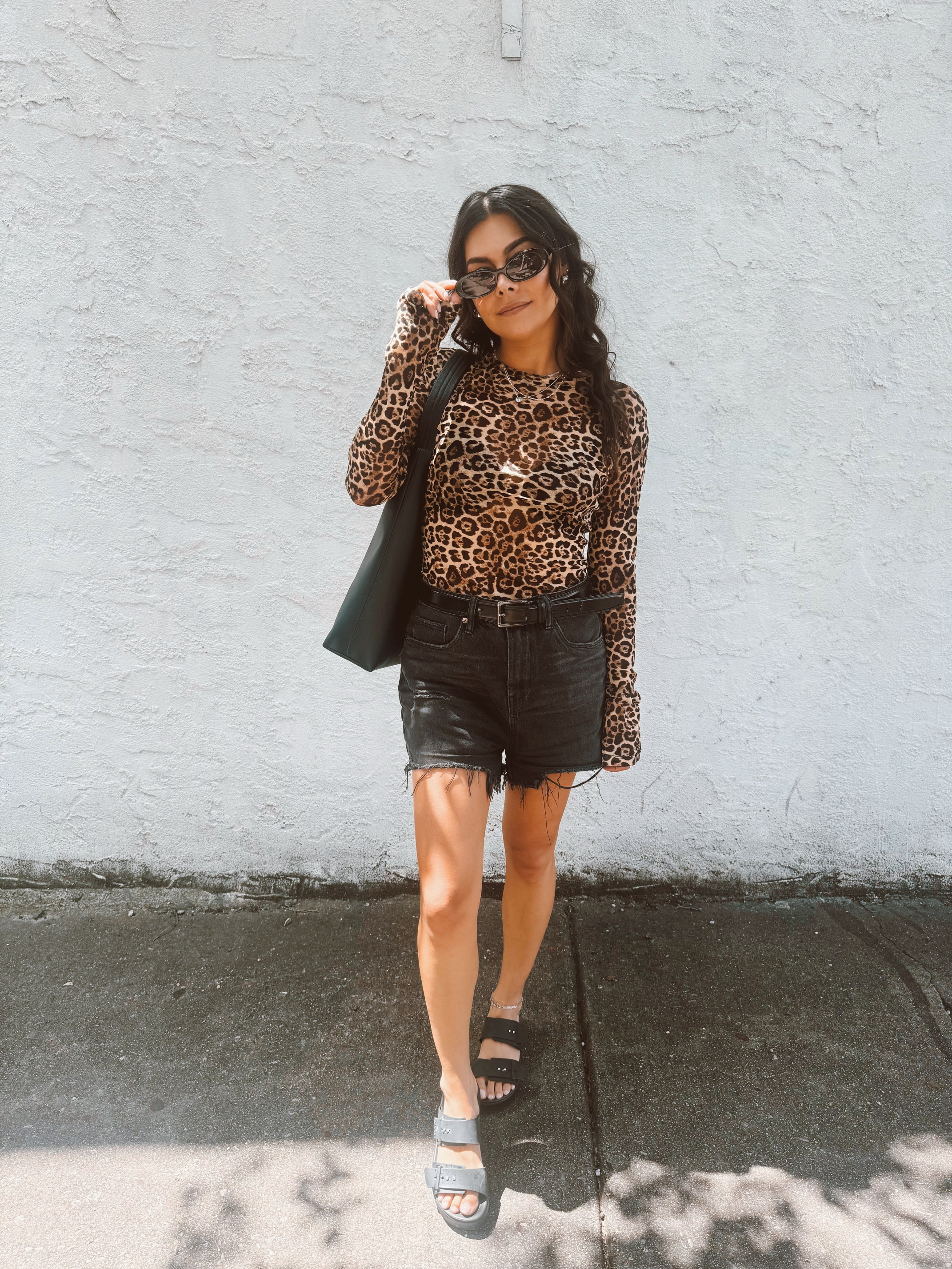Leopard Fox Top