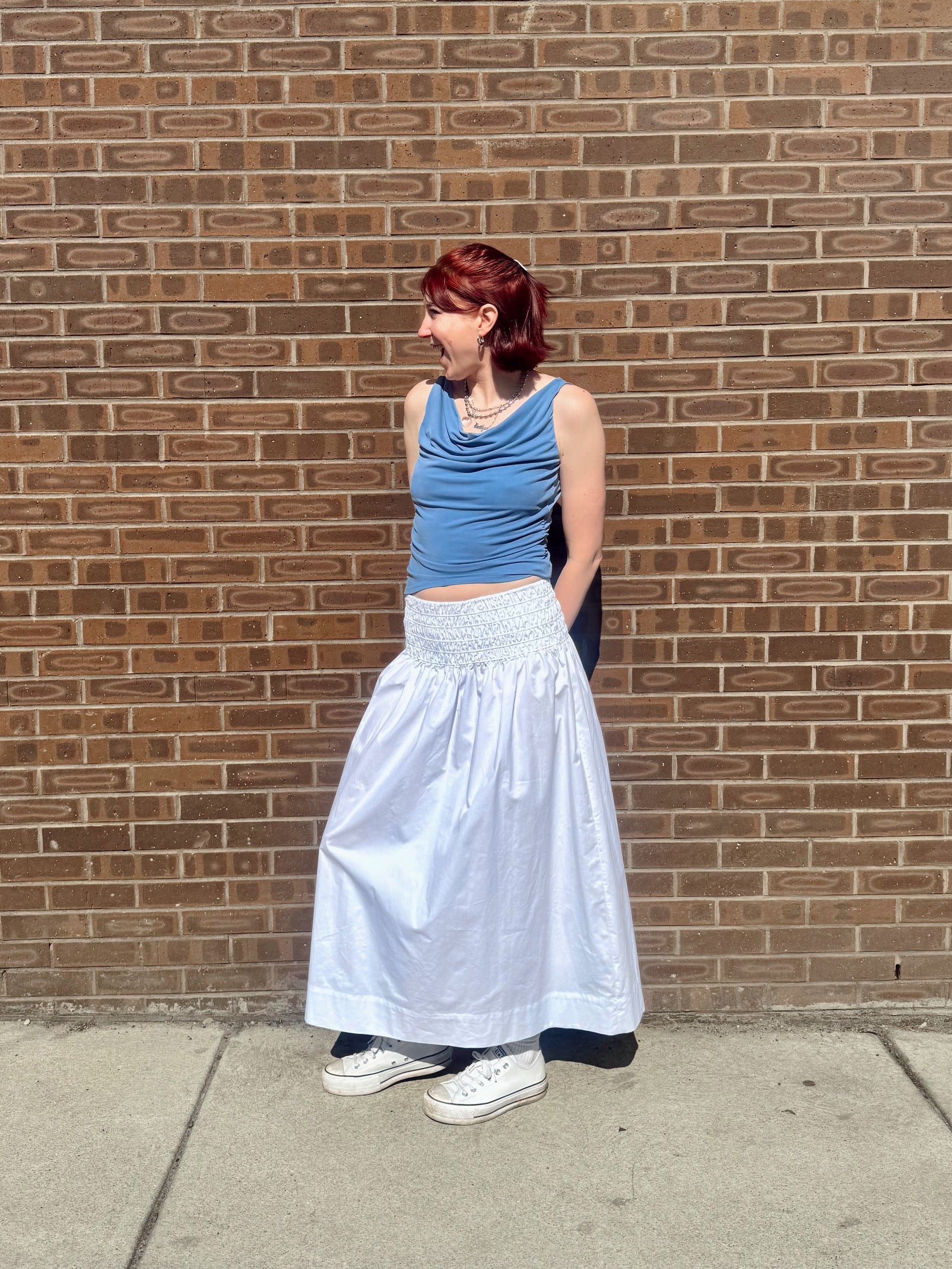 Paloma Tank - Dusty Blue