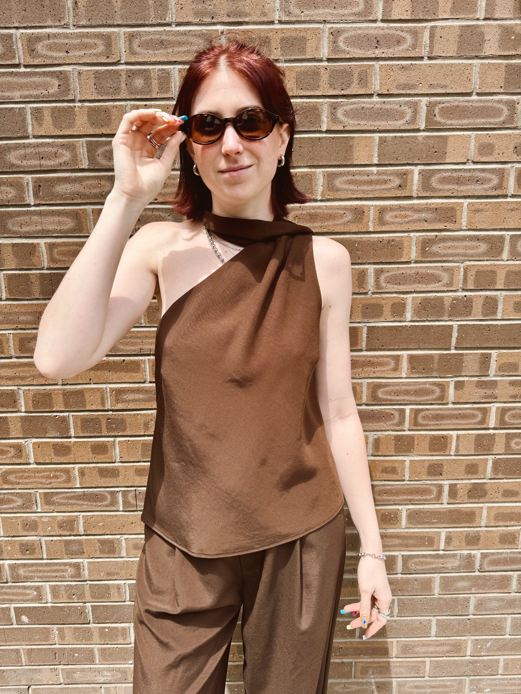 Elma Tie Neck Top