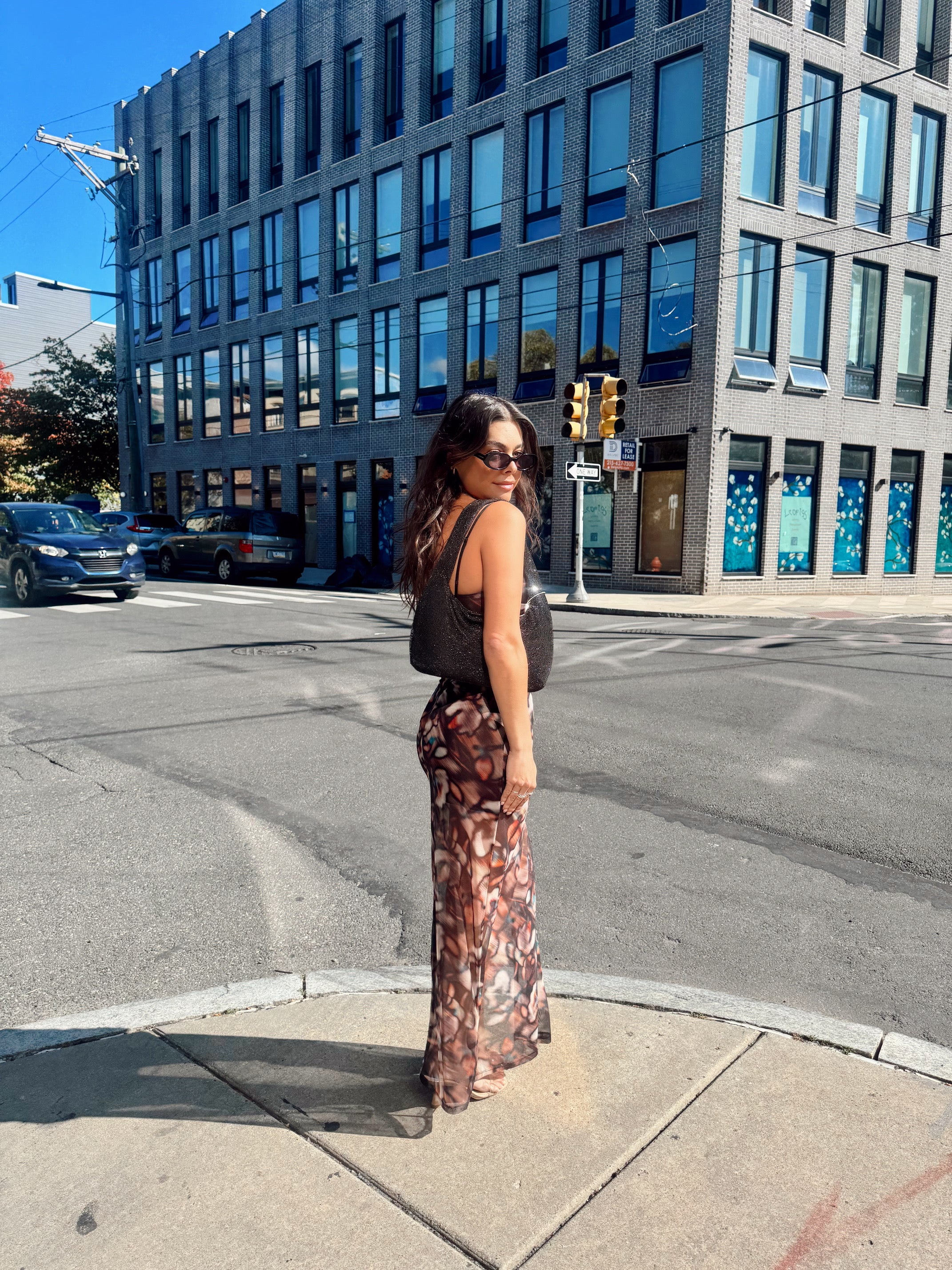 Claire Mesh Dress