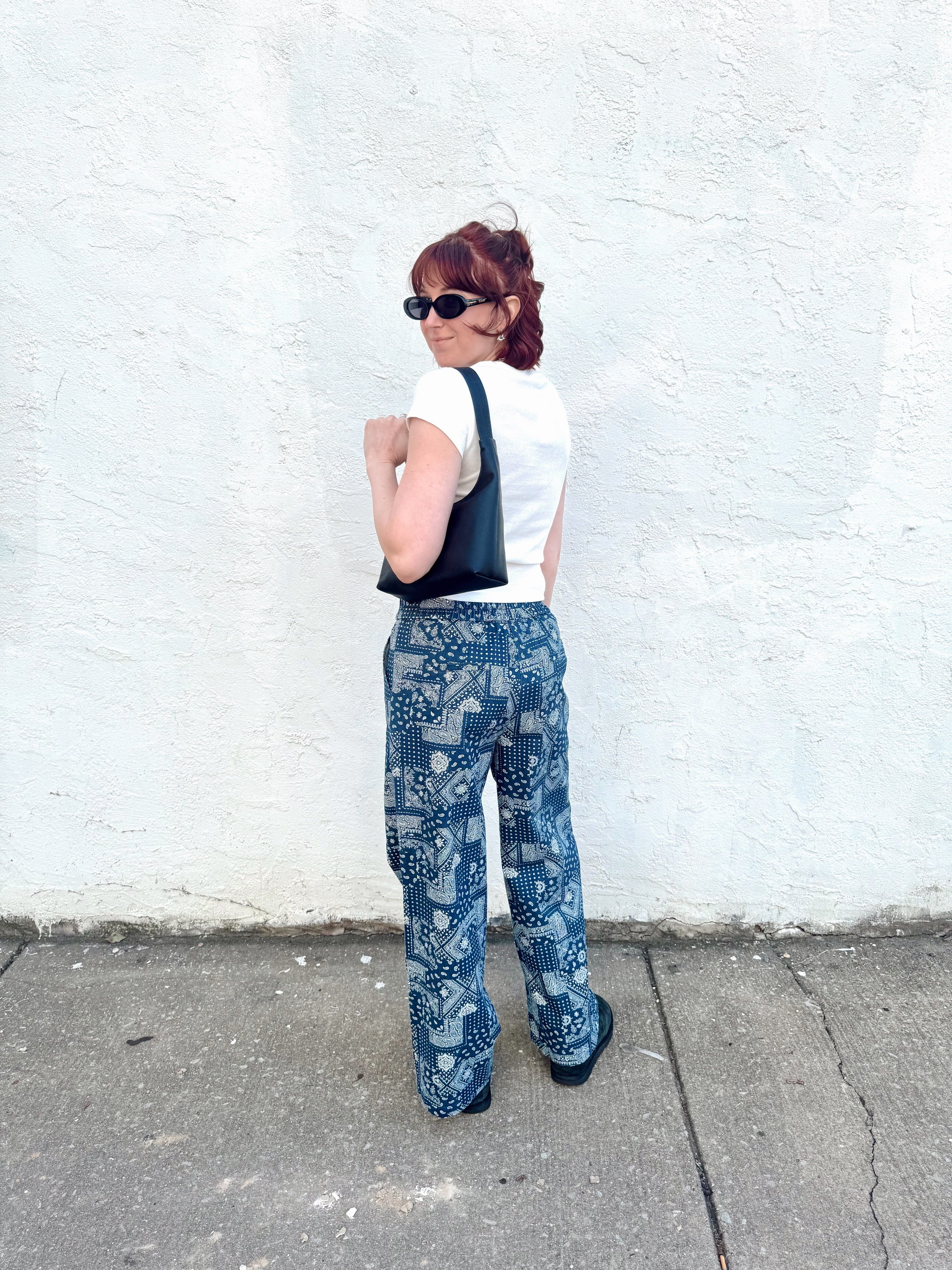 Bandana Patchwork Pants