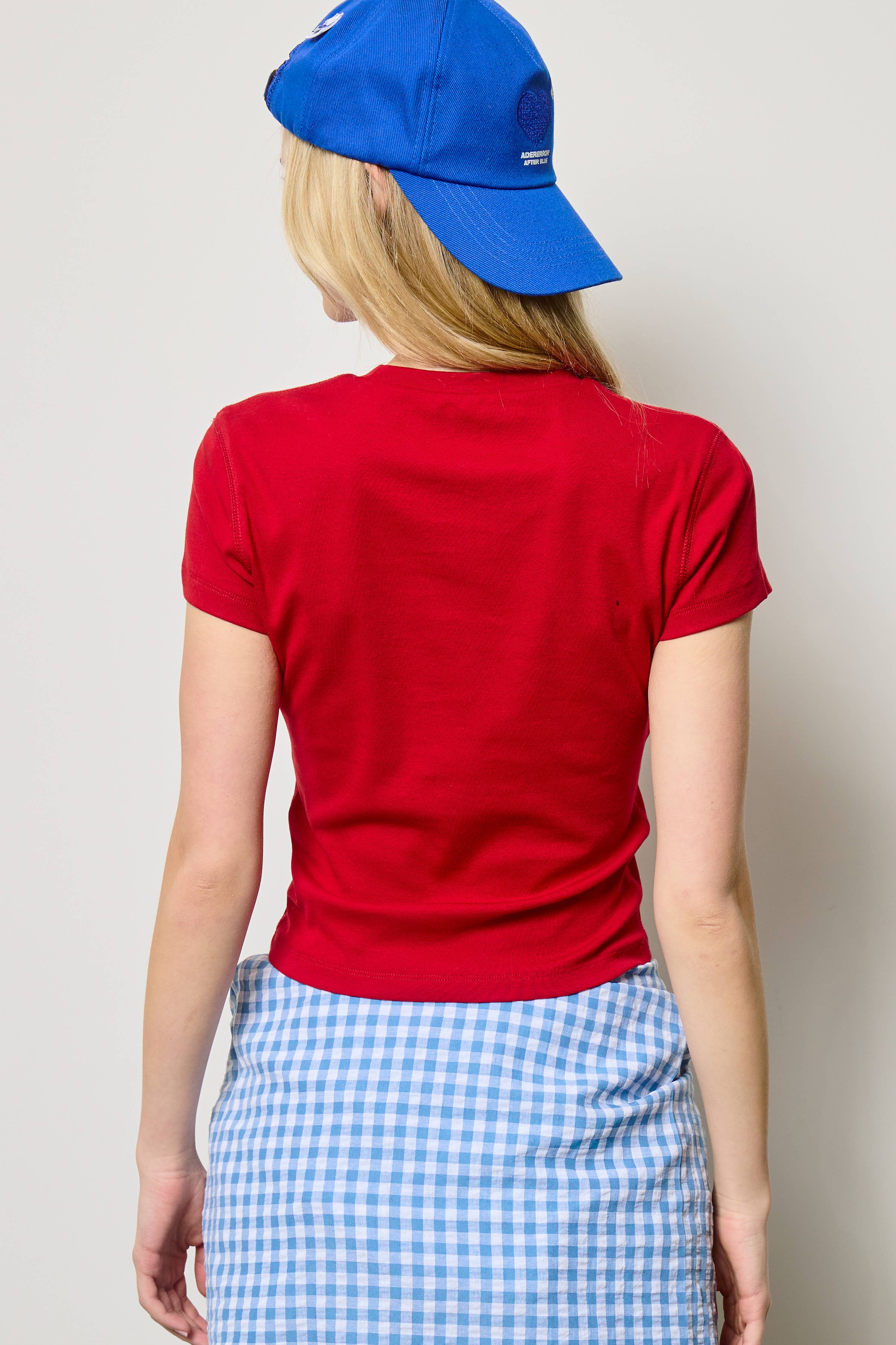 Deep Red Baby Tee