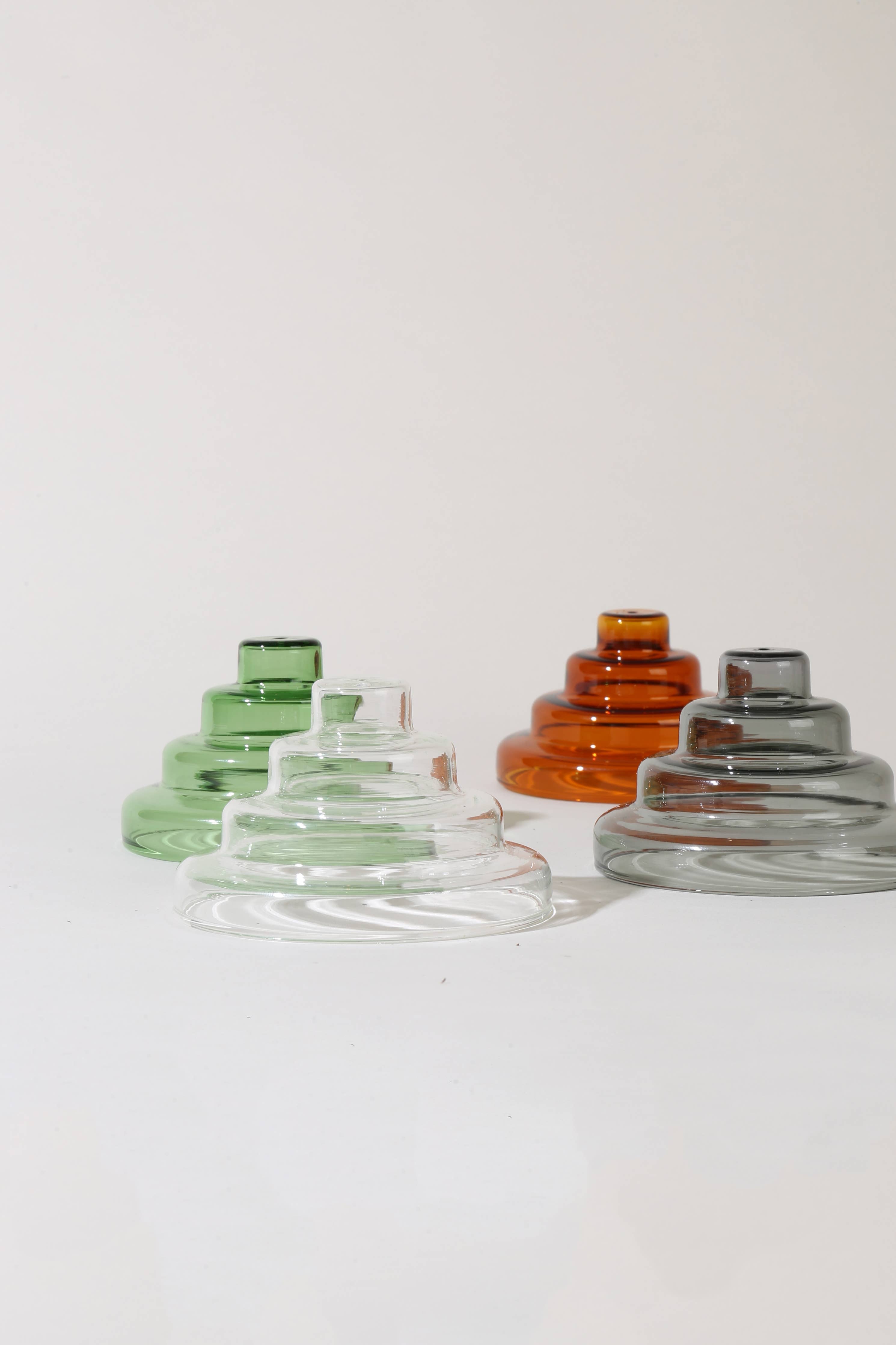 YIELD - Glass Meso Incense Holder - Verde