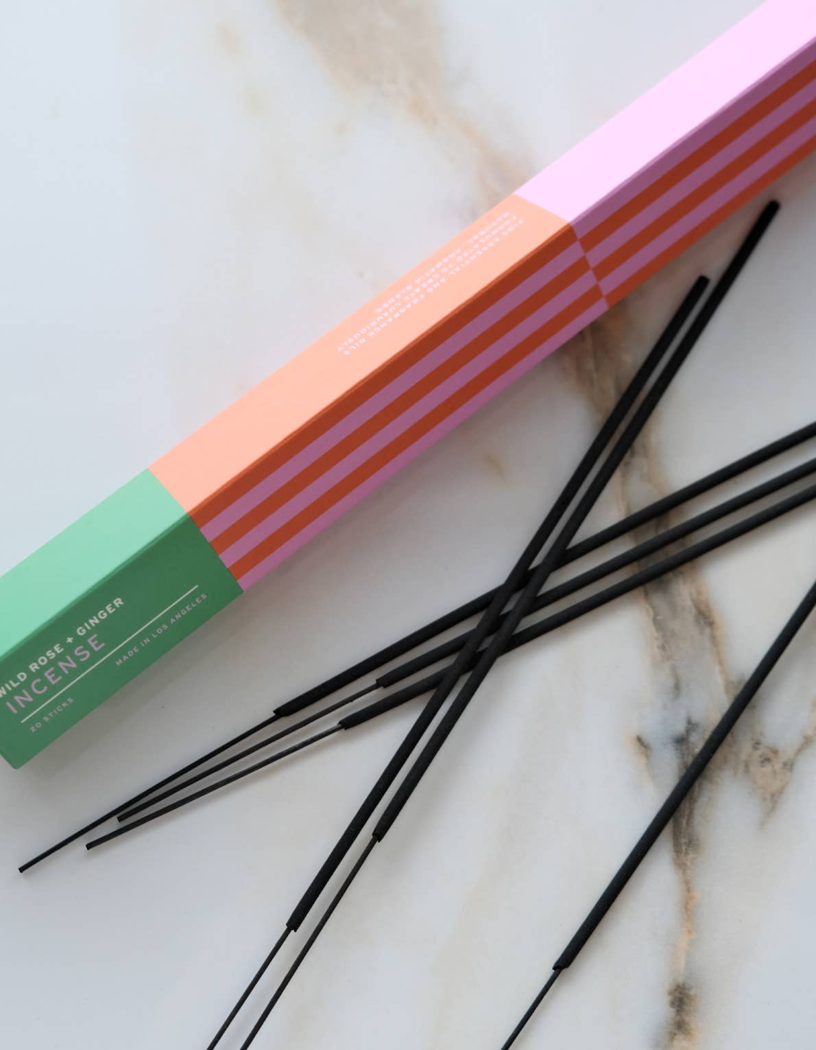 Wild Rose + Ginger Incense