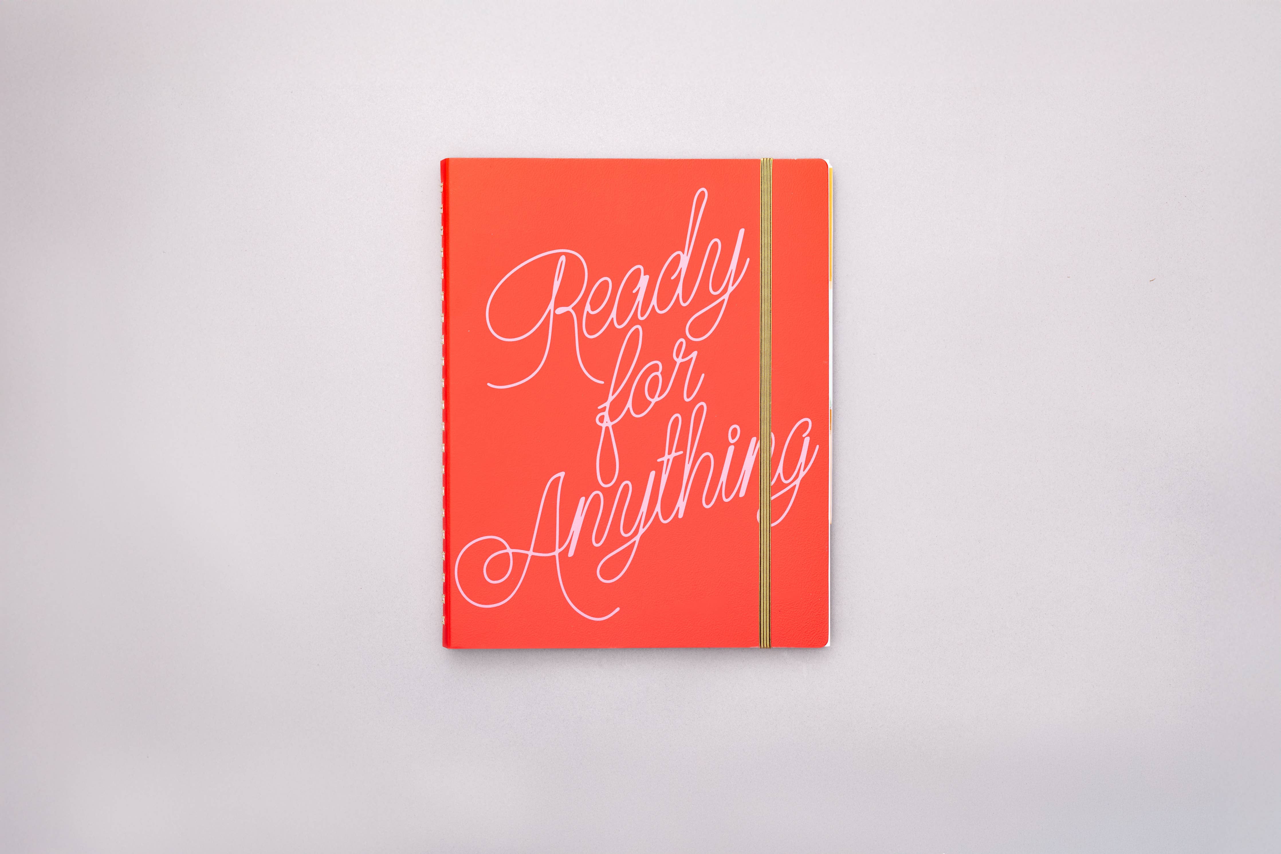 Weekly Undated Planner, Ready for Anything
