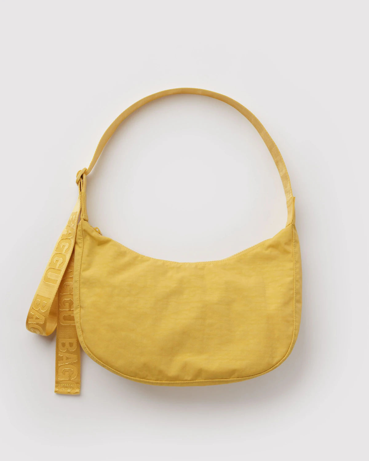 Medium Nylon Crescent Bag -  Sunflower