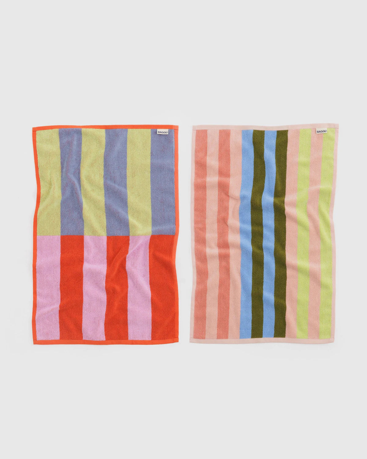 Hand Towel Set - Pool Stripe Mix