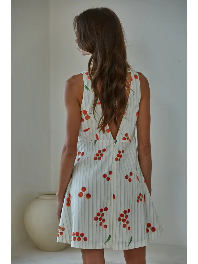 Tomato & Pepper Striped Mini