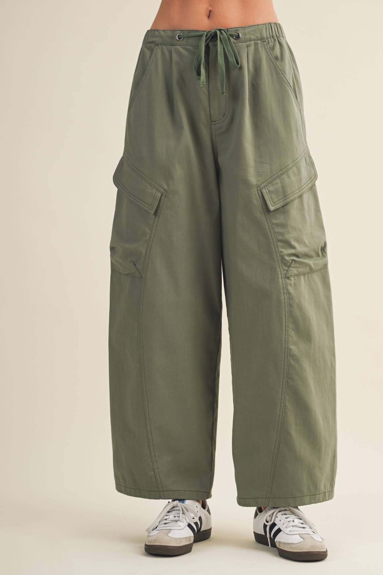 Voluminous Cargo Trousers
