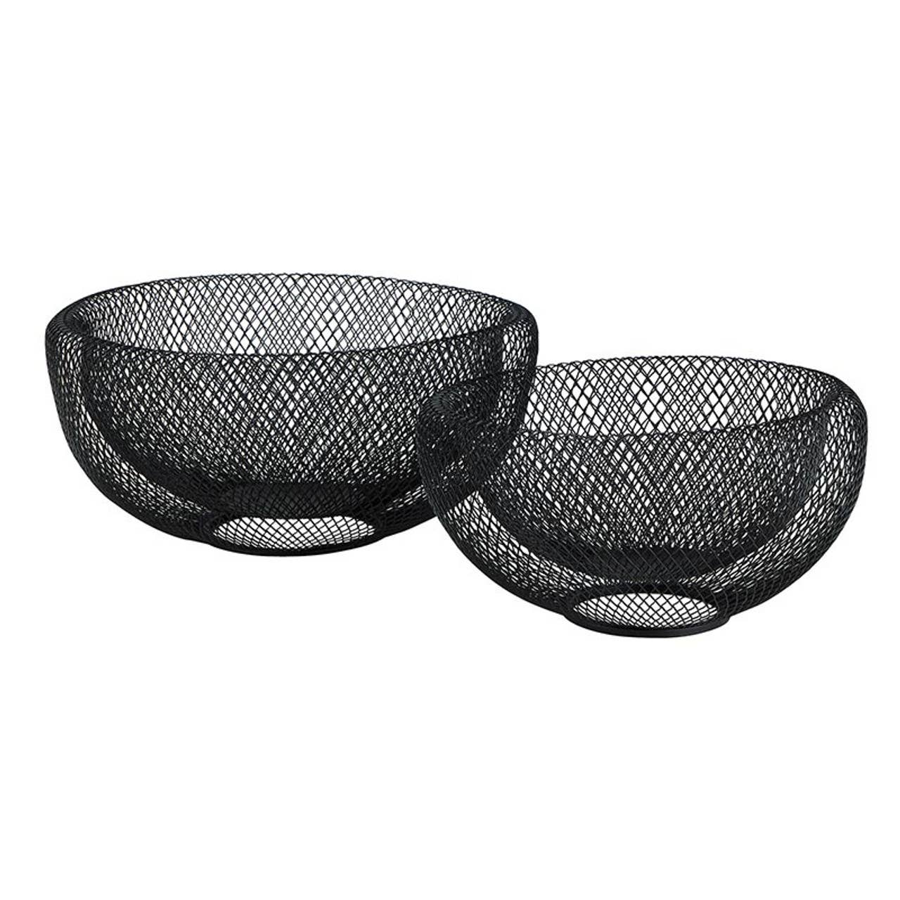 Mesh Black Bowls