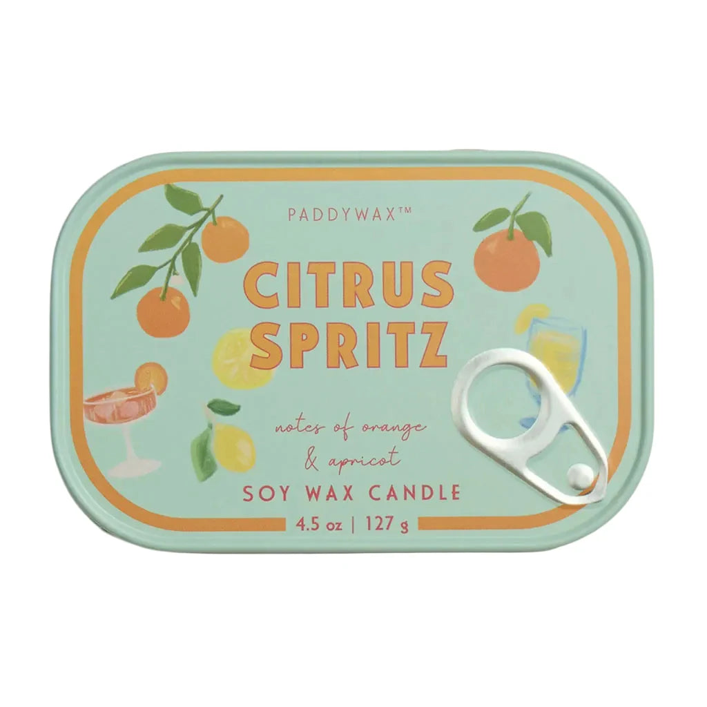 Bistro Tin Candle - Orange Citrus Spritz