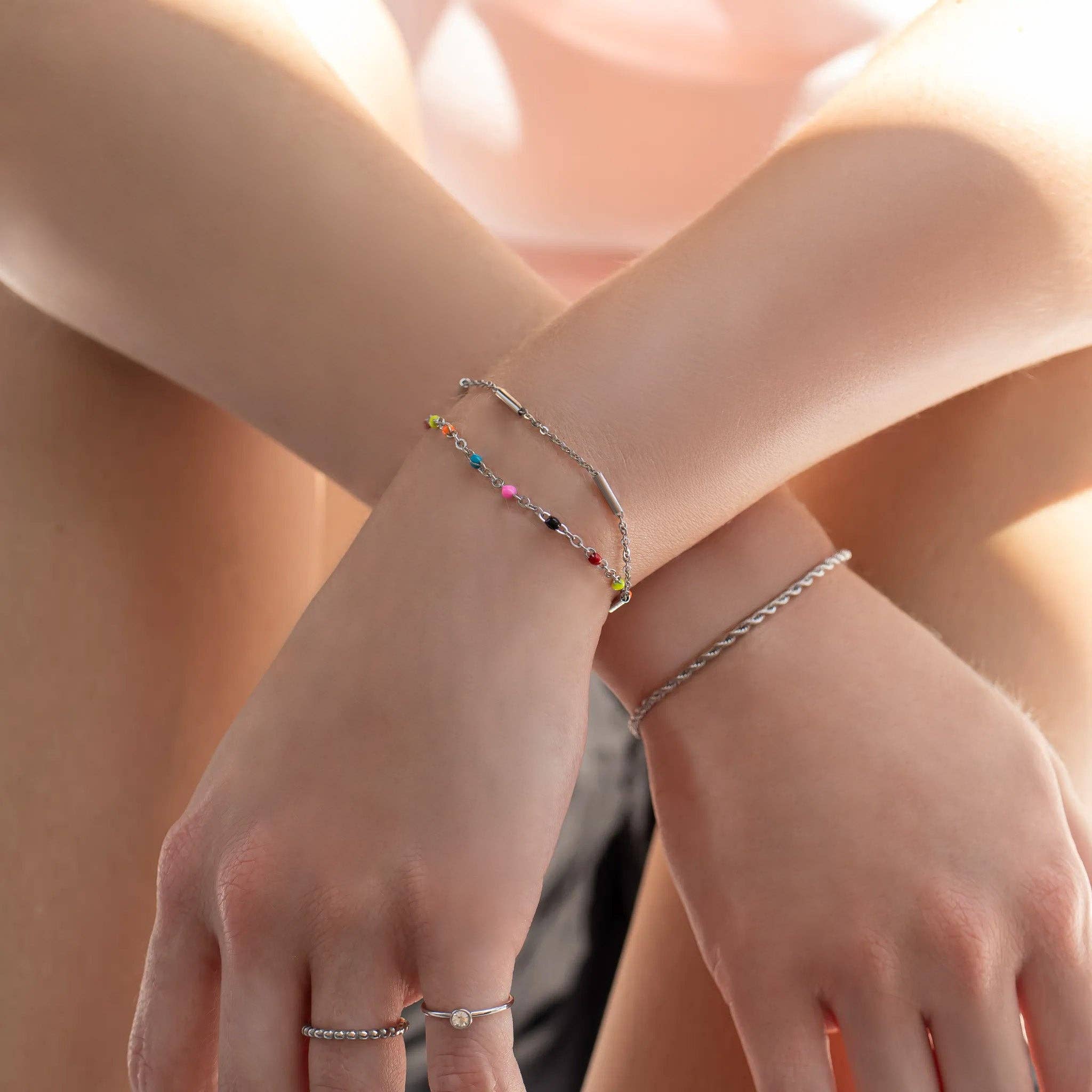Muti Color Confetti Bracelet