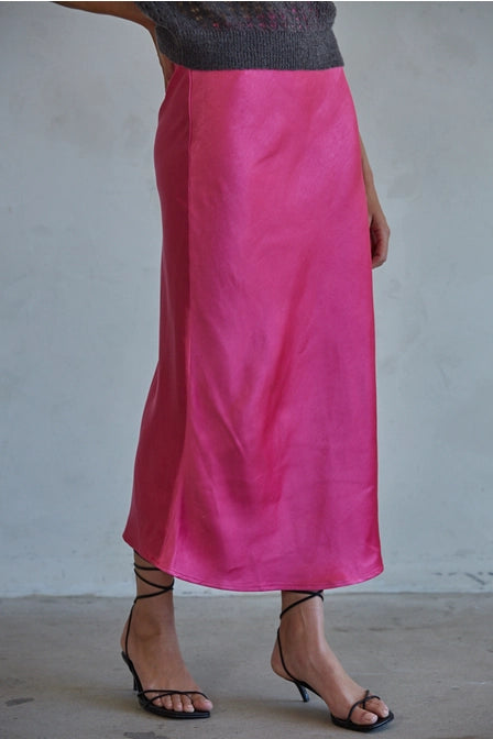 Manhattan Dream Skirt - Hot Pink