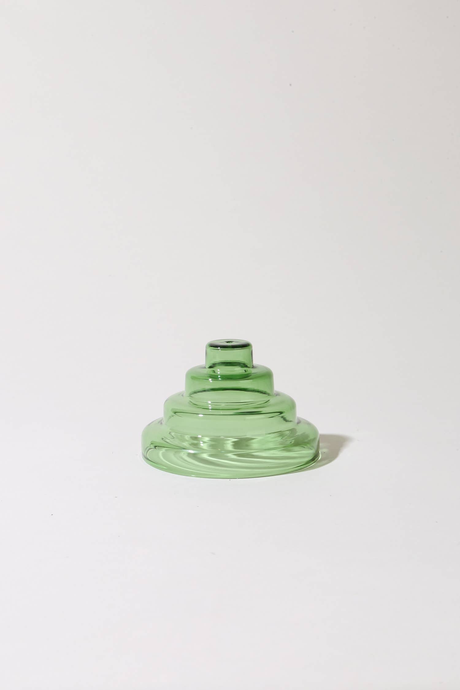 YIELD - Glass Meso Incense Holder - Verde