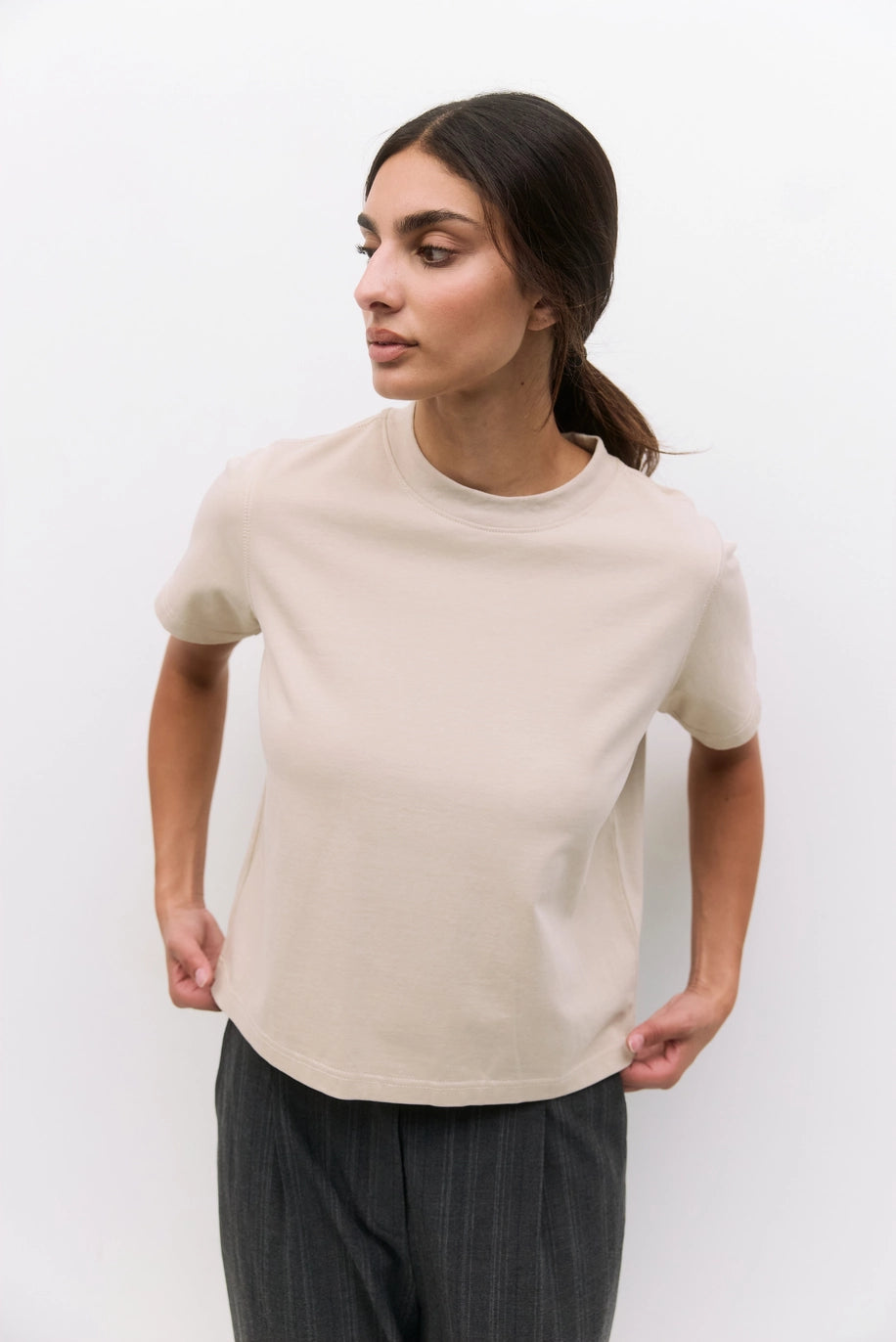 The Lanie Top - Bone