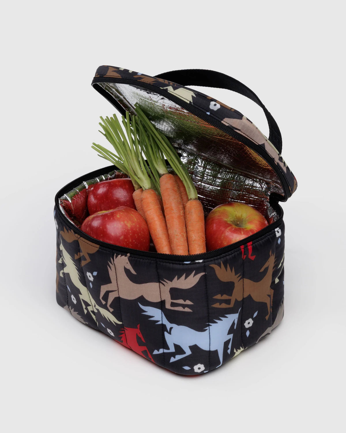 Puffy Lunch Bag - Horse Cut-Outs