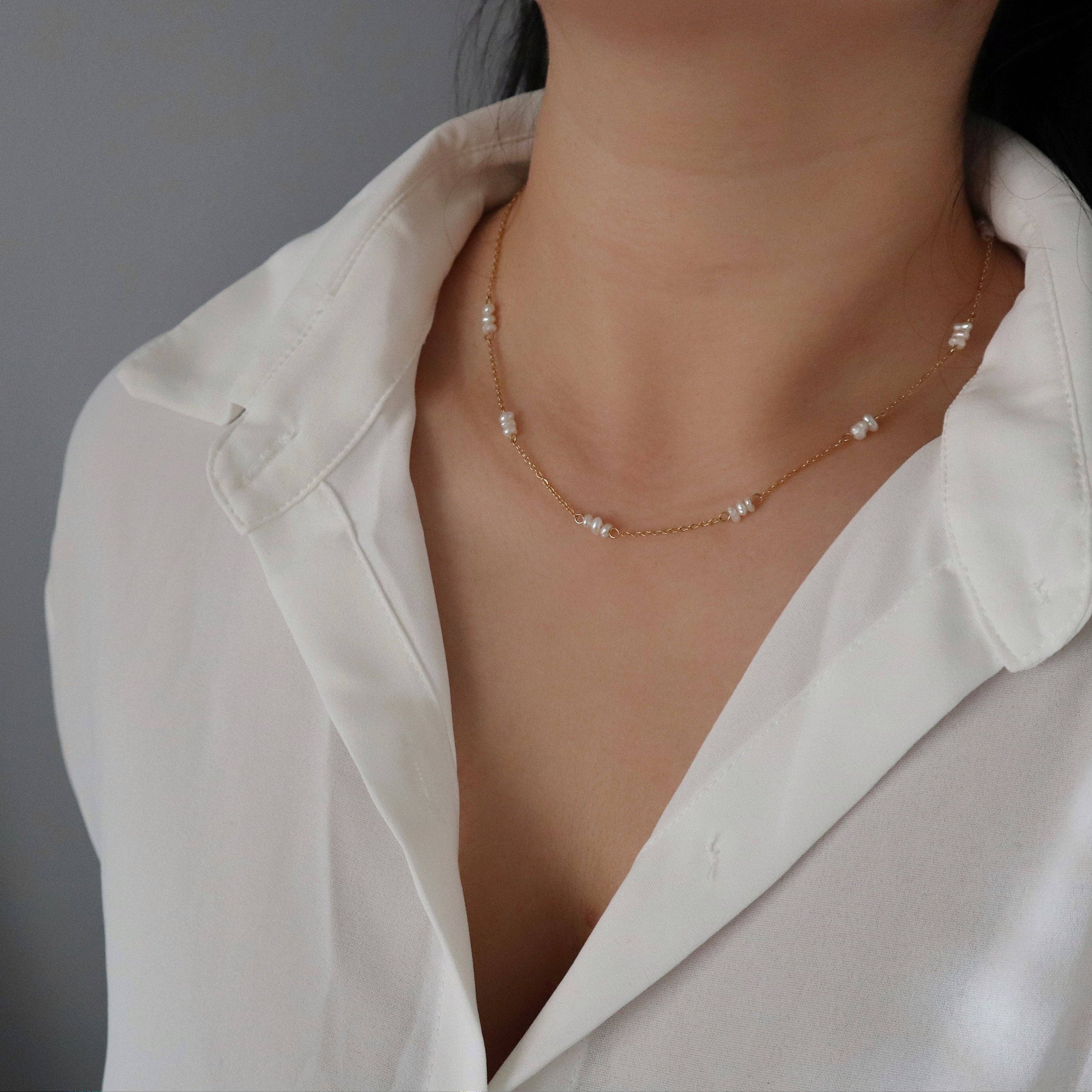 Talia Pearl Necklace