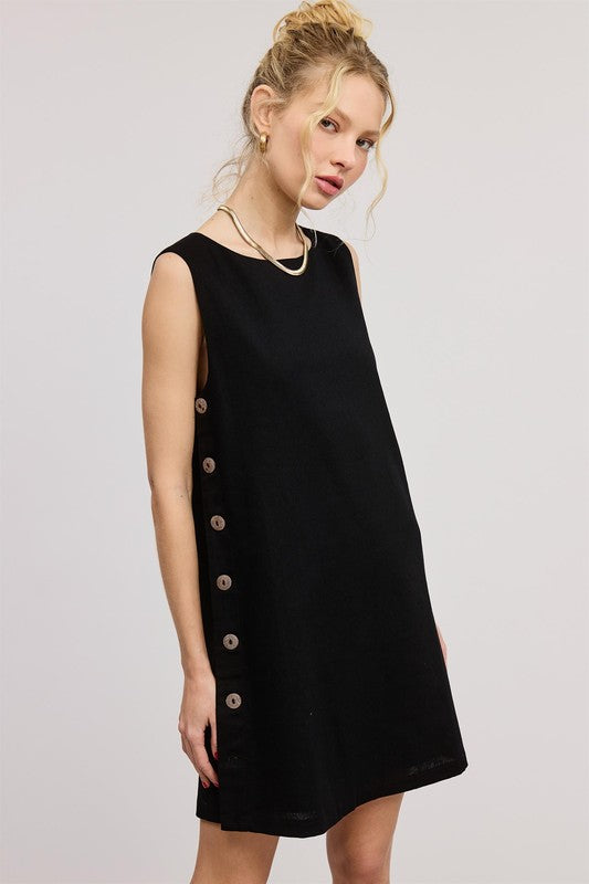 Sleeveless Shift Dress