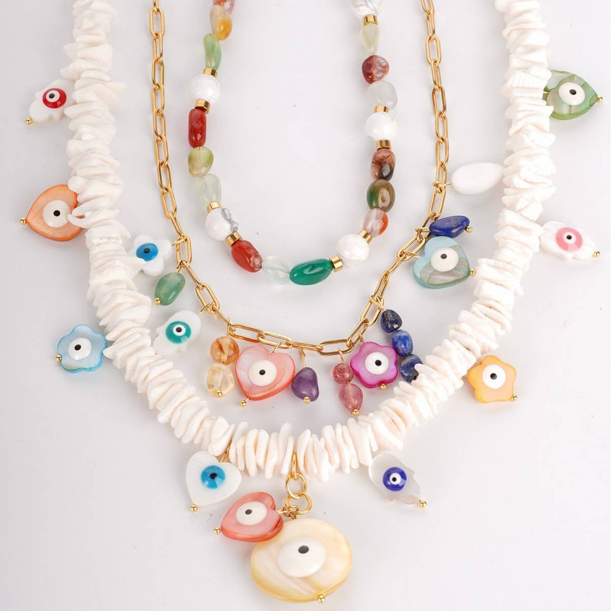 Puka Charm Necklace