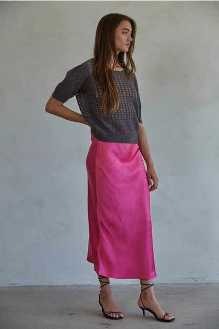 Manhattan Dream Skirt - Hot Pink