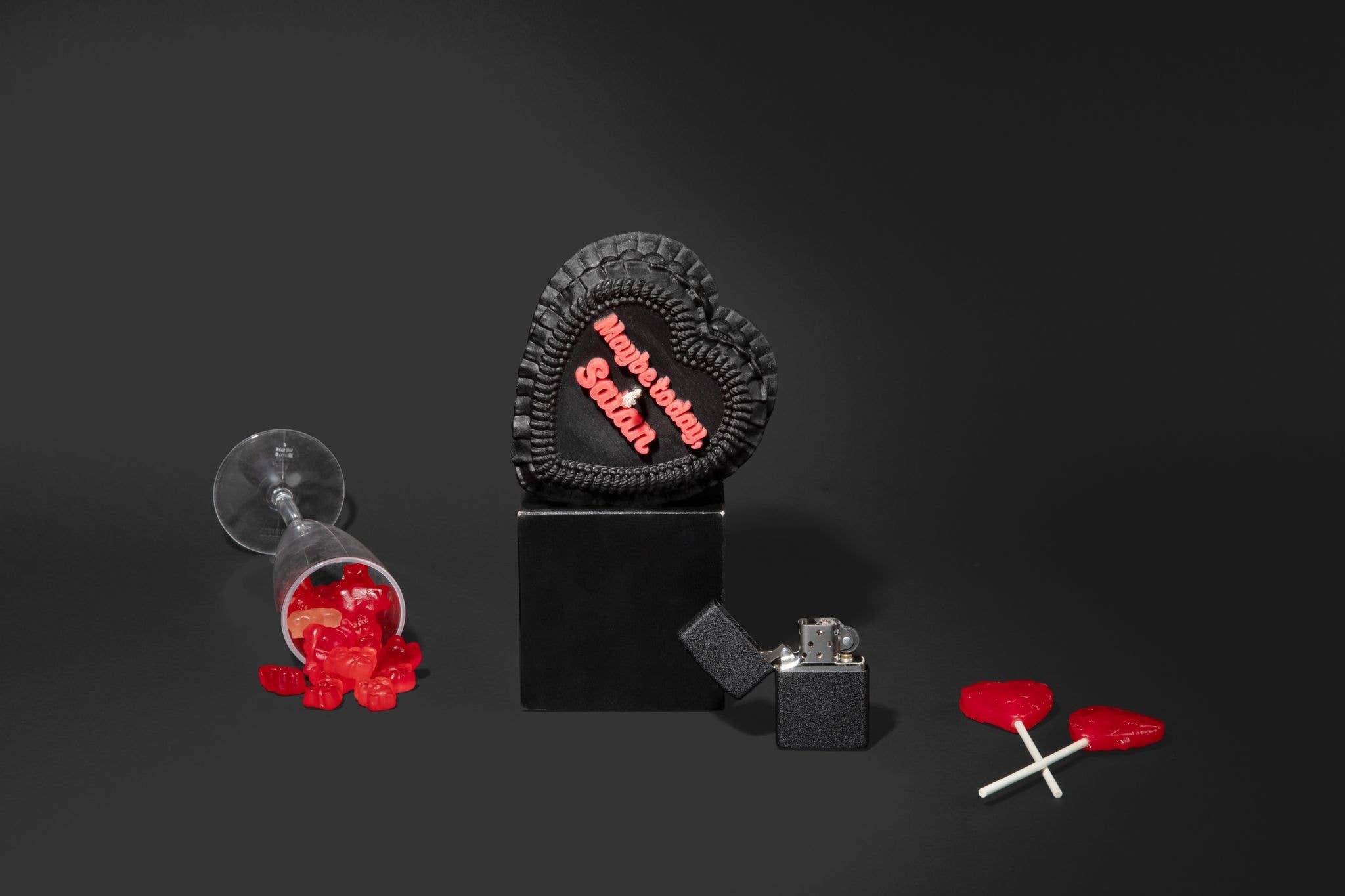 Maybe Today Satan Heart Candle