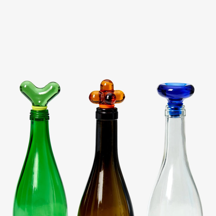 Hobknob Bottle Stopper - Blue 